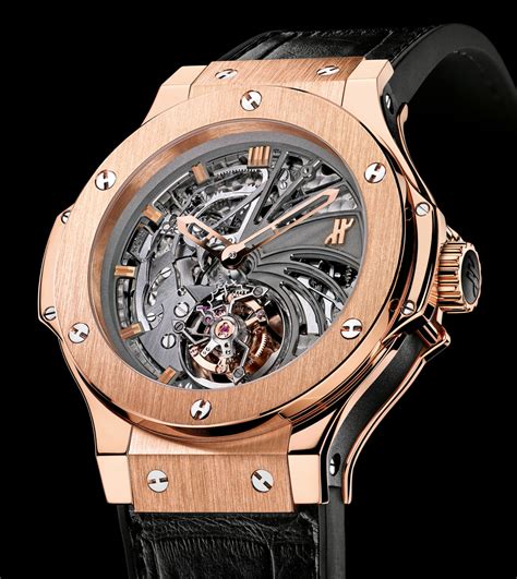 hublot tourbillon gold price|Hublot watch price.